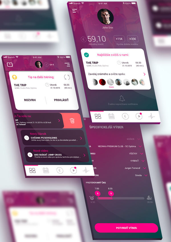 UX/UI dizajn mobilnej aplikácie